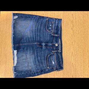 AE Denim X High-waisted Denim Skirt